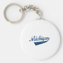 Michigan New Revolution Keychains
