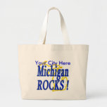 Michigan Rocks ! Canvas Bag
