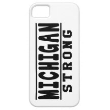 Michigan Strong Designs iPhone 5 Case