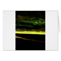 michigan sunset greeting cards