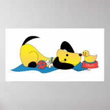 Mick and Faithful Henry Print