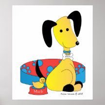 Mick and Henry Ready for Bed Poster