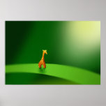 Micro Animals - Giraffe posters