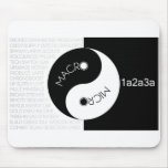 Micro Macro Balance 1a2a3a Mousepad