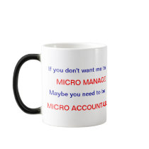 Microaccountability Morphing Mug