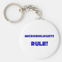 Microbiologists Rule! Key Chain