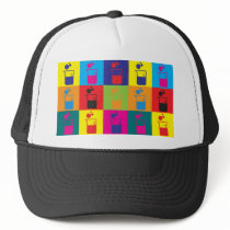 Microbiology Pop Art Mesh Hat
