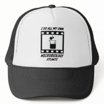Microbiology Stunts Trucker Hat