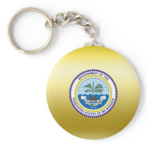 Micronesia Coat of Arms Key Chains