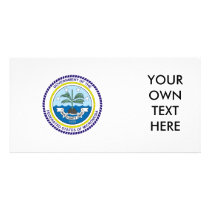 Micronesia Coat of Arms Photo Card