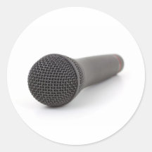 Microphone Photo Stickers