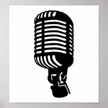 Microphone Print