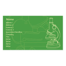 Microscope - Business Business Cards