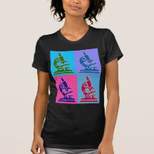 Microscope Pop Art Tee Shirt