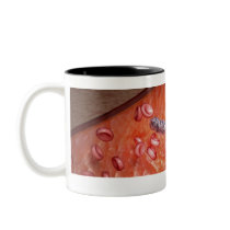 Microscopic rendering of a blood infection mugs