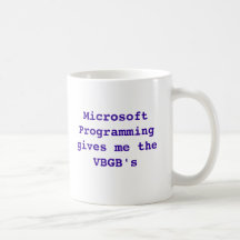Microsoft Programming gives me the VBGB's Mug