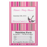 Microwave Popcorn Wrapper Girly Pink Punk Skull