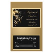 Microwave Popcorn Wrapper Mis XV Gold
