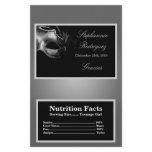 Microwave Popcorn Wrapper Mis XV Silver