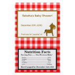 Microwave Popcorn Wrapper Red Barn Farm Animals