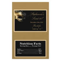 Microwave Popcorn Wrapper Sweet 16 Gold