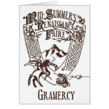 Mid-Summer's Rennaissance Faire Greeting Cards