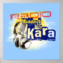Middays With Kara Wall Poster