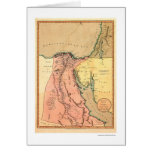 Middle East Egypt Map - 1800 cards