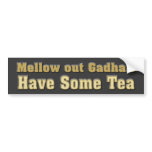 Middle East Tea Parties bumper stickers
