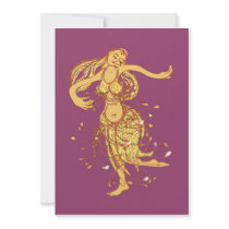 Middle eastern party - belly dancer invitations
