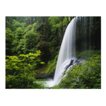 Middle North falls, Silver Falls State Park, Postcards