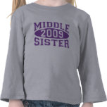 MIDDLE SISTER 2009 (Purple) Tee Shirts