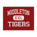 Middleton - Tigers - High School - Tampa Florida Postcards