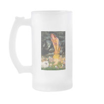 MidEve - White Pekingese 4 Coffee Mugs