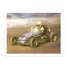 Midget Racer Post Cards