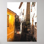 Midieval Village Poster