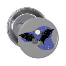 Midnight Bat Pins