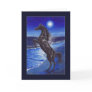 Midnight Blue Arabian horse Greeting Card