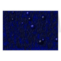 Midnight Bubbles Greeting Card