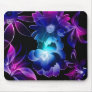 Midnight Flowers Mouse Pad