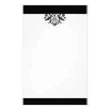 Midnight in Paris   Designer Customized Stationery