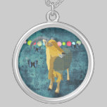 Midnight Moonlight Aoudad Necklace necklaces