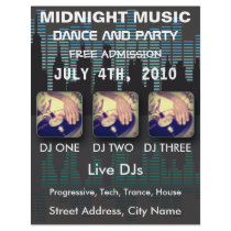 Midnight Music Flyer