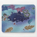 Midnight Pomeranian Mousepad