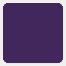 Midnight Purple Square Stickers