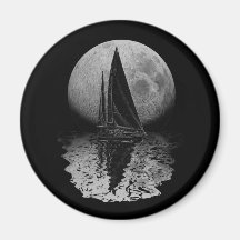 Midnight Sailing Magnet