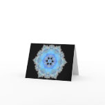 Midnight Snowflake Card