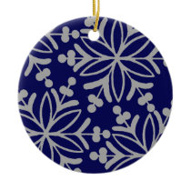 Midnight Snowflake Ornament ornaments