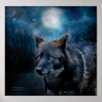 Midnight Spirit Art Poster/Print