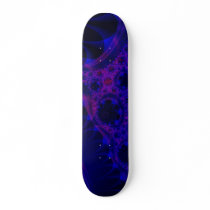 "Midnight Stroll" Abstract Art Skateboard